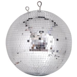 An Image of the front of the QTX Mirrorball