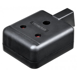 An Image of the 15 amp plug from the top