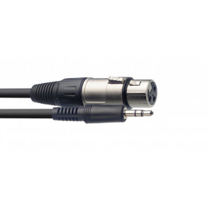 Stagg Audio Cable XLR Female to Male Mini Jack