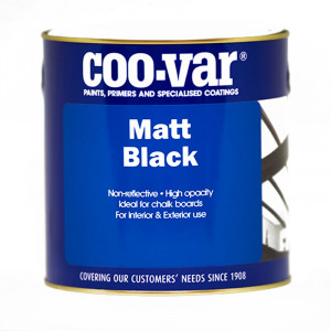 An Image of the 500ml Black Coo-Var paint