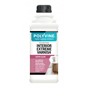 An image of the Polyvine extreme satin varnish