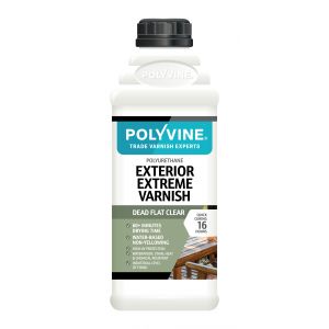 An Image of the 1L container for the Polyvine Extreme Varnish