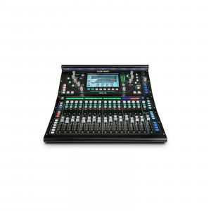 An Image of the front of the mixing SQ5 mixing desk