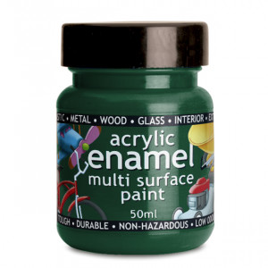 Polyvine Acrylic Enamel Paint Brunswick Green 50ml