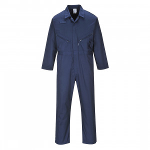 Front View of the liverpool zip coverall