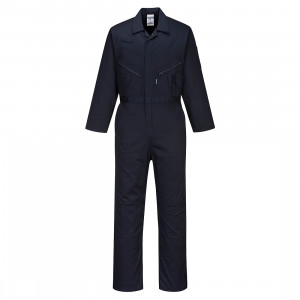Portwest C815 Coveralls in Dark Navy Front View