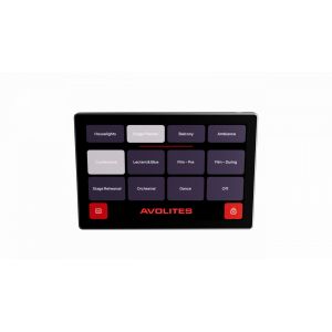 An Image of the front of the Avolites D3 touch screen