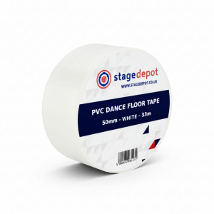 An image of the Stage Depot dance floor white tape