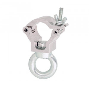 The Doughty Atom Half coupler in silver complete with silver eye nut