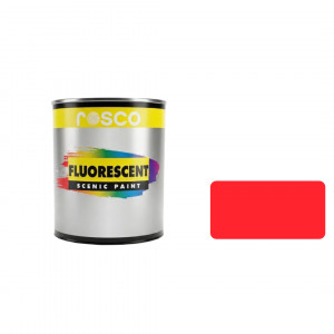 An image of the Rosco Fluorescent Red 0.473L