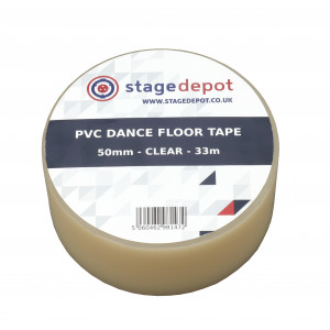 An Image of the stage depot clear dance floor tape