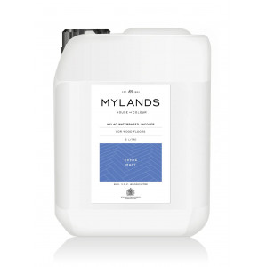 An Image of the bottle for the Mylac floor varnish