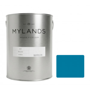 Mylands Midnight Emulsion Paint with Colour Swatch