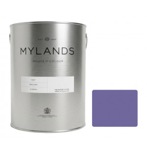 Mylands Ultra Voilet Emulsion Paint with Colour Swatch