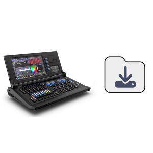 An Image of the Magic MQ250 console with the upgrade pack next to it