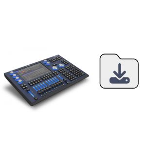 An Image of the download file next to the ChamSys MagicQ console