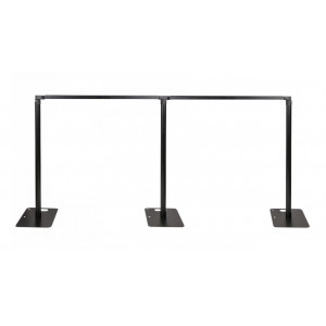 An Image of the Pipe and drape kit 6 x 3m