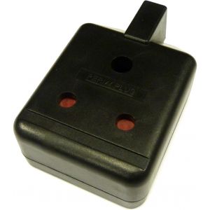 An Image of the 15 amp black socket