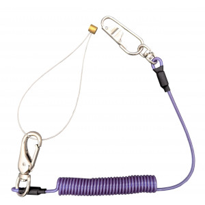 An Image of the purple version of the tool lanyard