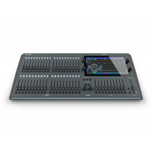 An image of the front of the ChamSys QuickQ 30+ lighting desk