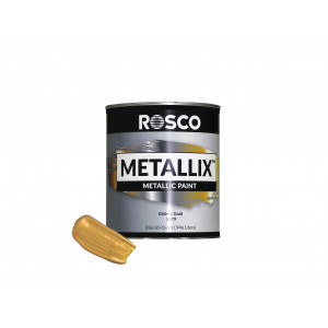 An Image of tin with a sample of the paint