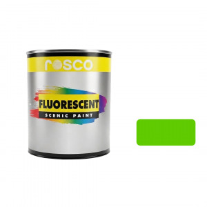 A tub of the Rosco Fluorescent Green Small