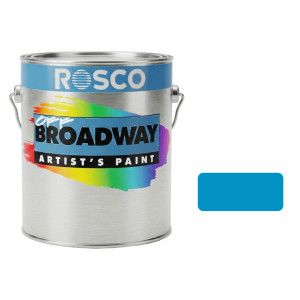 A tub of the Rosco Off Broadway Sky Blue