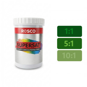 An image of the Rosco Supersaturated Hunter Green 1L