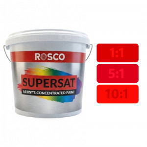 An image of the Rosco Supersaturated Red 5L