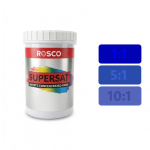An Image of the Ultramarine Rosco Supersaturated paint