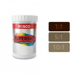 An image of the Rosco Supersaturated Van Dyke Brown 1L