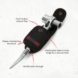 Podger Holster with a Quad podger
