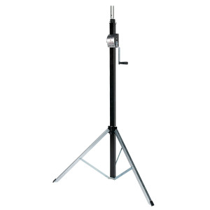 A photo of the Duratruss ST-2800B-Eco 3.8m wind up lighting stand