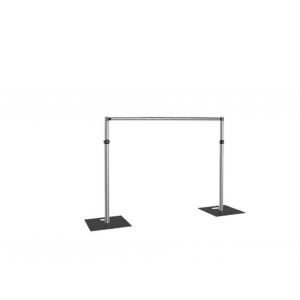 An Image of the Stage Depot Pipe and Drape Kit