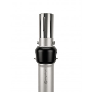 Stage Depot Pipe & Drape uprights in Silver
