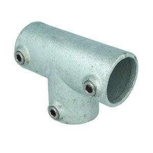 An Image of the Doughty Pipe clamp in silver