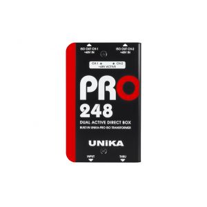 An Image of the front of the UNiKA Pro DI Box