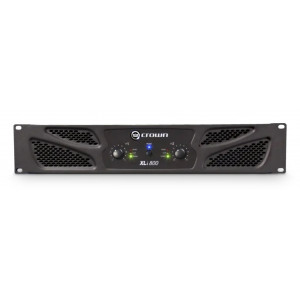An Image of the front of the XLI800 Crown amplifier 