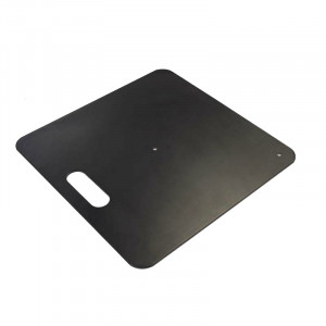An Image of the Pipe and Drape Baseplate