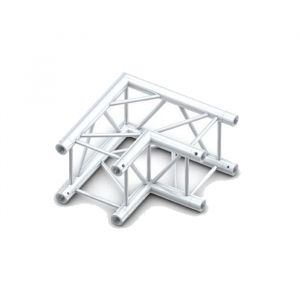 An Image of the corner section of the 90 degree truss section