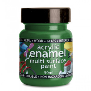 Polyvine Acrylic Enamel Paint Emerald 50ml