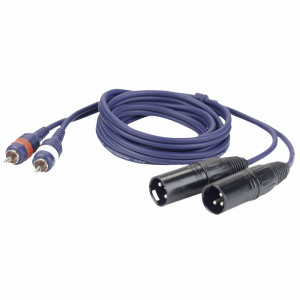 An image of the DAP RCA cable to XLR cable