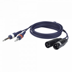 An image of the DAP mono jack to XLR cable
