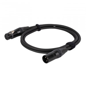 An image of the Neutrik 3-pin XLR cables