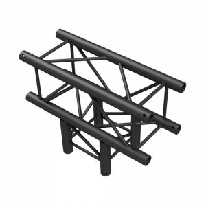 An Image of the Milos truss vertical T-Cross in black