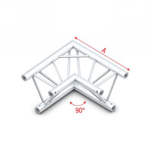 An Image of the Milos Pro-30 90 degree corner section