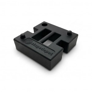 Out Stage Depot 12.5kg theatrical stage weight in black