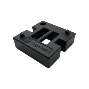Out Stage Depot 12.5kg theatrical stage weight in black