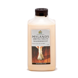 Mylands 2000 Pale Shellac Sealer 1 litre ideal for furniture restoration