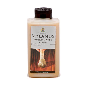 Mylands Superfine White Polish 1 litre is ideal for most timbers and produces a high gloss finish